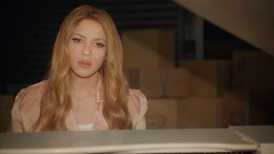 Shakira y sus hijos cantan juntos en videoclip de ‘Acróstico’
