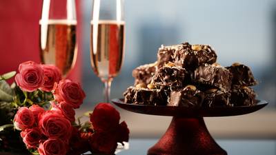 Homemade Valentine’s chocolate candies add a little spicy heat to convey the warmth of your affections 